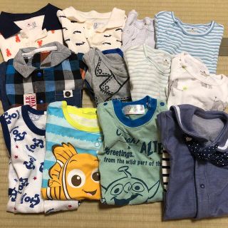 ベビーギャップ(babyGAP)のロンパース　まとめ売り　男の子(ロンパース)