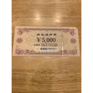 早稲田アカデミー　株主優待(その他)