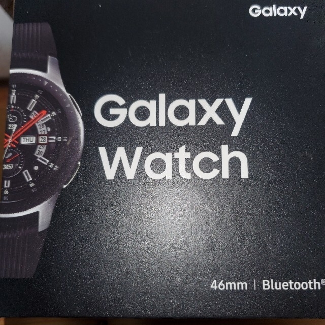 Galaxy(ギャラクシー)のSAMSUNG GALAXY WATCH 46MM SILVER スマホ/家電/カメラのスマートフォン/携帯電話(その他)の商品写真