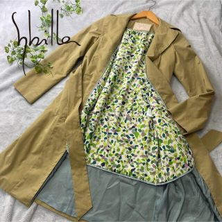 シビラ(Sybilla)のシビラ　ライナー付き　トレンチコート　M ベルト付き　ボタニカル(トレンチコート)