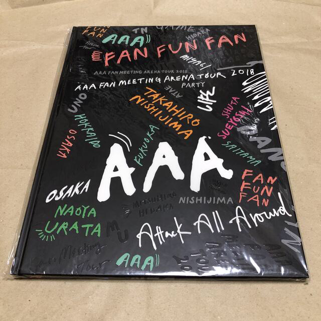 AAA(トリプルエー)のAAA 2018 ファンミ　パンフレット エンタメ/ホビーのタレントグッズ(アイドルグッズ)の商品写真