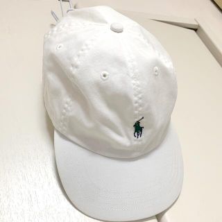 ポロラルフローレン(POLO RALPH LAUREN)のラルフローレン　キャップ　ホワイト(キャップ)