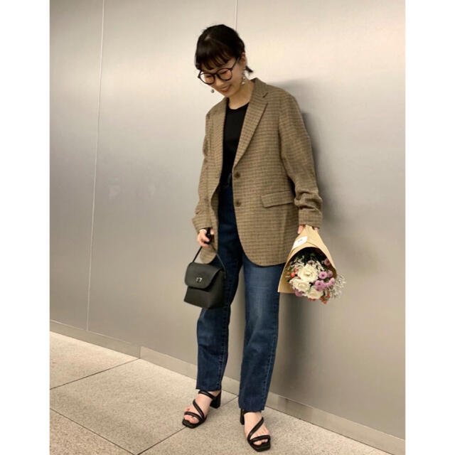 UNIQLO - UNIQLOリラックステーラード ジャケット L ブラウン 定価5990円の通販 by purigon's shop|ユニクロ ならラクマ
