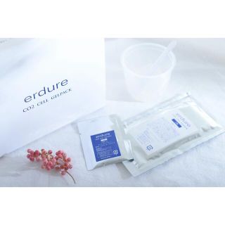 erdure 炭酸パック CO2ジェルパック 4回分 エルデュールの通販 by