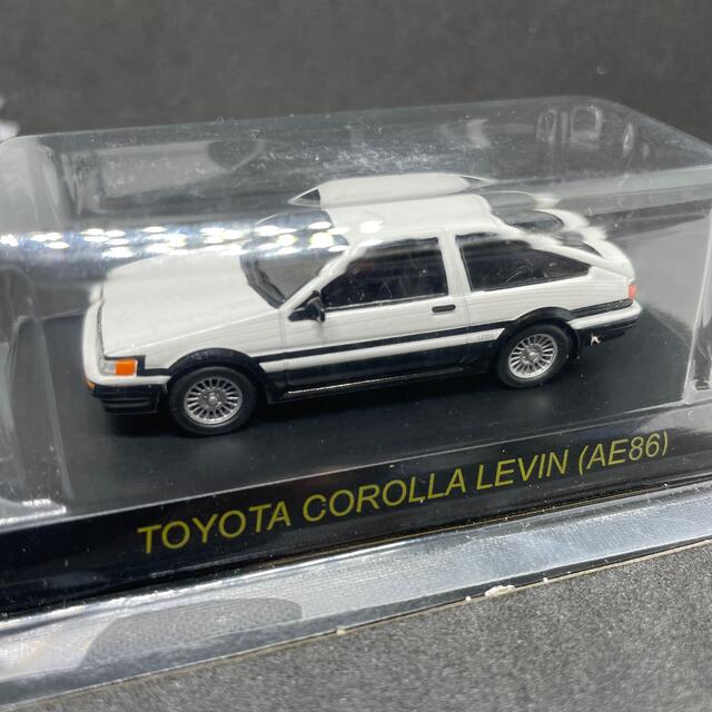 トヨタ(トヨタ)の1/64 京商 トヨタスポーツカー カローラレビン AE86 白 3C1 エンタメ/ホビーのおもちゃ/ぬいぐるみ(ミニカー)の商品写真