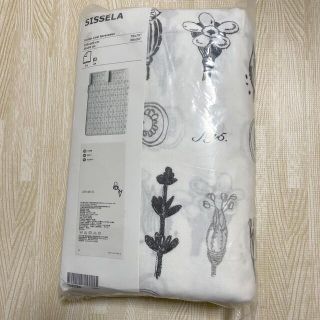 イケア(IKEA)のIKEA ダブルベッドカバー 枕カバーセット　新品未使用(シーツ/カバー)