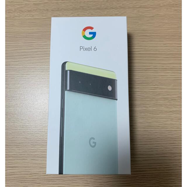 Google pixel6 128GB グリーン　sorta seaform