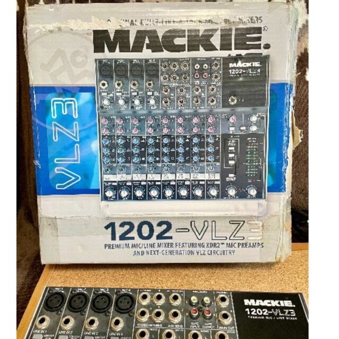 MACKIE 1202-VLZ3 アナログミキサー 楽器のレコーディング/PA機器(ミキサー)の商品写真