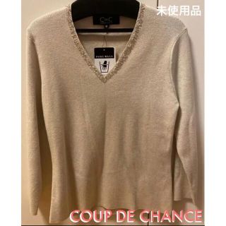 クードシャンス(COUP DE CHANCE)の【未使用・美品】トップス (タグ付き)(カットソー(長袖/七分))