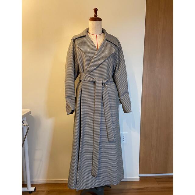 she tokyo Maggie houndstooth マギー コート - ロングコート
