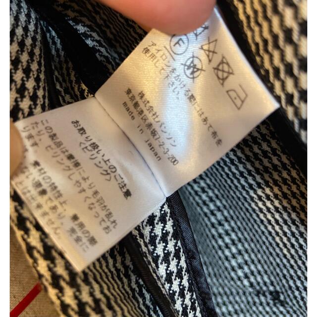 she tokyo Maggie houndstooth マギー コート ロングコート she tokyo Maggie houndstooth マギー コート ロングコート