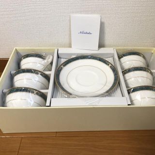 ノリタケ(Noritake)のノリタケ　エセックスコート　カップ&ソーサーセット(グラス/カップ)