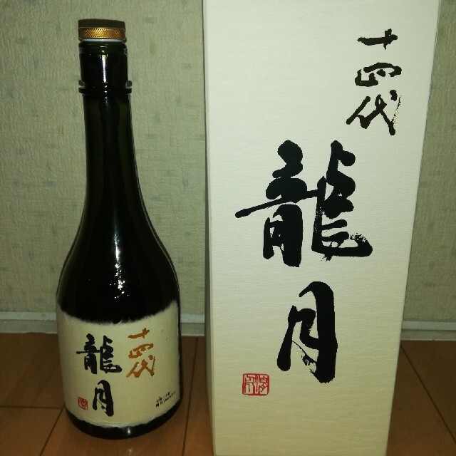 720ml 空き瓶、空き箱 龍月 断り 十四代 720ml 空き瓶、空き箱 龍月 断り 十四代