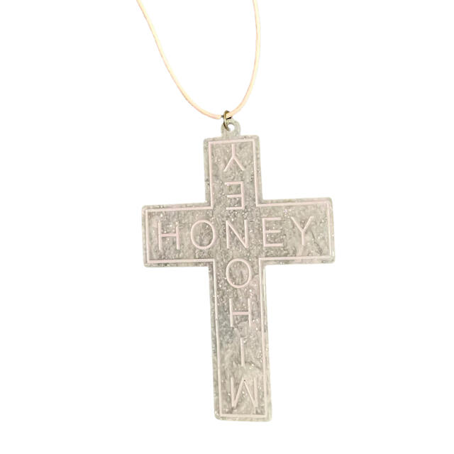 Honey mi Honey(ハニーミーハニー)のクロスモチーフネックレス レディースのアクセサリー(ネックレス)の商品写真
