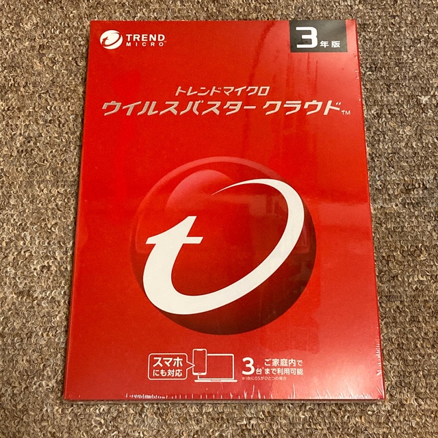 TREND MICRO ウイルスバスター　クラウド 3Y