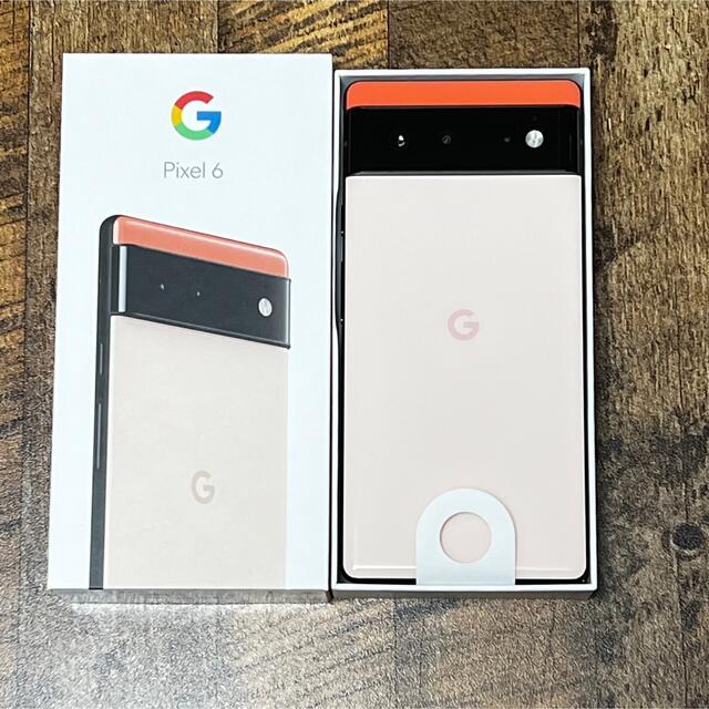 Google pixel6 128GB カインダコーラルKinda Coral