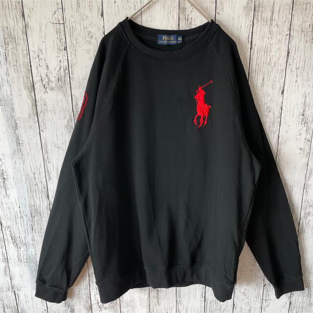 POLO RALPH LAUREN(ポロラルフローレン)のPOLO Ralph Lauren ビックポニー 刺繍ロゴ スウェット メンズのトップス(スウェット)の商品写真