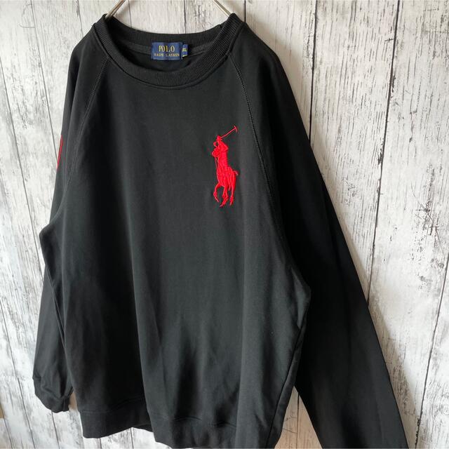 POLO RALPH LAUREN(ポロラルフローレン)のPOLO Ralph Lauren ビックポニー 刺繍ロゴ スウェット メンズのトップス(スウェット)の商品写真