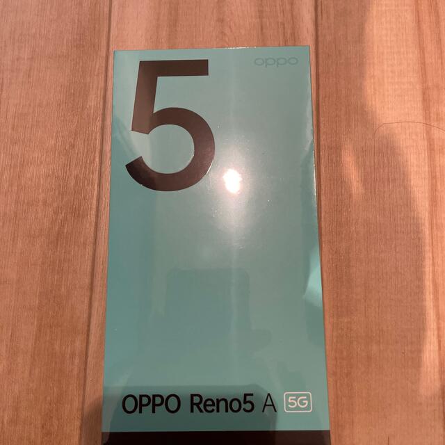 OPPO RENO5A SIMフリー  シルバーブラック　DSDV