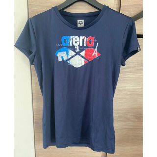 アリーナ(arena)のarenaアリーナ★レディースOサイズ★ドライTシャツ★即発送(Tシャツ(半袖/袖なし))