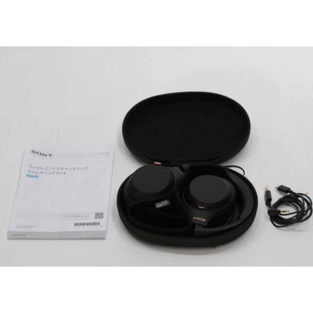 ワイヤレスヘッドホン WH-1000XM4 ブラック headphone ワイヤレスヘッドホン WH-1000XM4 ブラック headphone