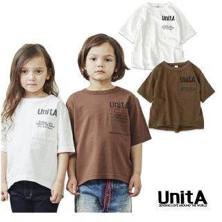 デニムダンガリー(DENIM DUNGAREE)のデニム&ダンガリー UnitA テンジク ポケット ユッタリTEE(Tシャツ/カットソー)