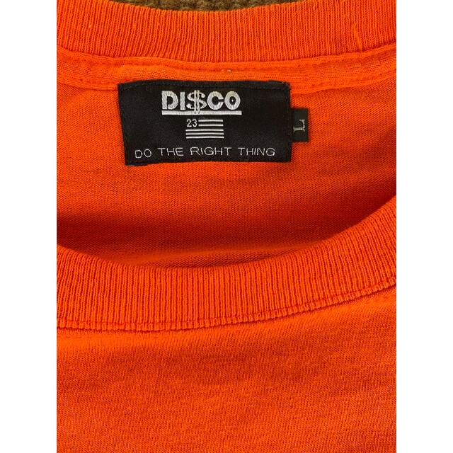 NIKE(ナイキ)の★レア★ disco NIKE just do it Lサイズ　オレンジ　 メンズのトップス(Tシャツ/カットソー(七分/長袖))の商品写真
