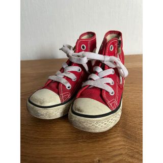 コンバース(CONVERSE)のCONVERSE ALL STAR キッズ  レッド＆ブラック 15cm(スニーカー)