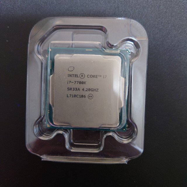 intel core i7-7700K CPU　動作確認済み