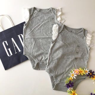 ベビーギャップ(babyGAP)の新品♡baby gap♡ロンパース フリル/ラルフローレン　プティマイン　他(その他)