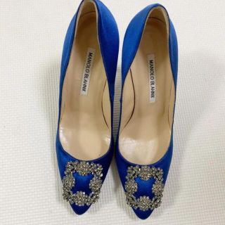 マノロブラニク(MANOLO BLAHNIK)の正規品　マノロブラニク　ハンギシ　(ハイヒール/パンプス)