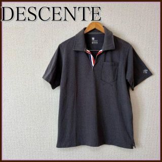 デサント(DESCENTE)のしんや様⭐️DESCENTE デサント　Tシャツ　ポロシャツ グレー　Mサイズ(ポロシャツ)