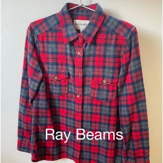 レイビームス(Ray BEAMS)のRay BEAMS ビームス　チェック　赤(シャツ/ブラウス(長袖/七分))