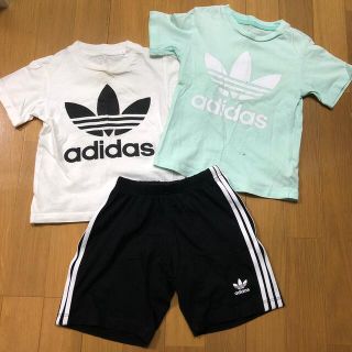 アディダス(adidas)のベビー キッズ adidas Tシャツ ハーフパンツ(Tシャツ/カットソー)