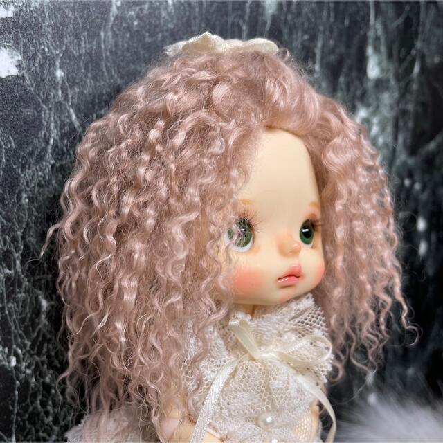 blythe _wm-762サーモンベージュ????チベットラムウィッグ