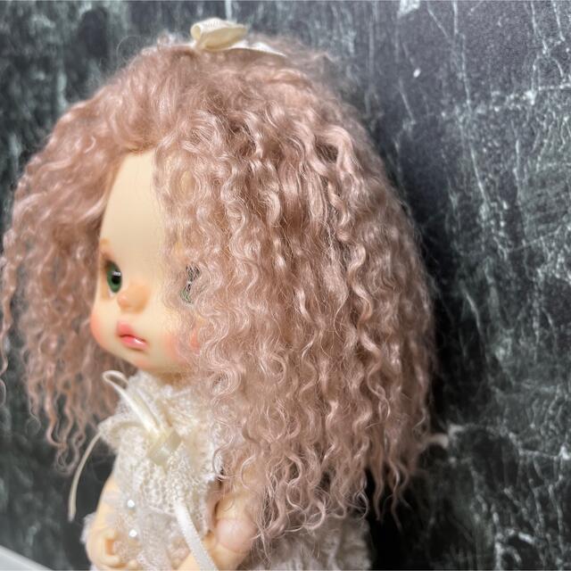 blythe _wm-762サーモンベージュ????チベットラムウィッグ