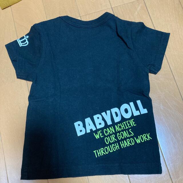 BABYDOLL(ベビードール)の子供服　キッズ服　Tシャツ　半袖 キッズ/ベビー/マタニティのベビー服(~85cm)(Ｔシャツ)の商品写真