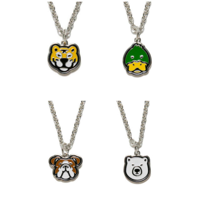 HUMAN MADE  ANIMAL NECKLACE 4個セット