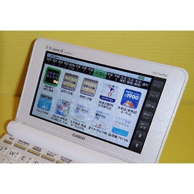 CASIO(カシオ)の良品＊高校生モデル 電子辞書 XD-N4700 大学受験＊A51pt スマホ/家電/カメラのPC/タブレット(電子ブックリーダー)の商品写真