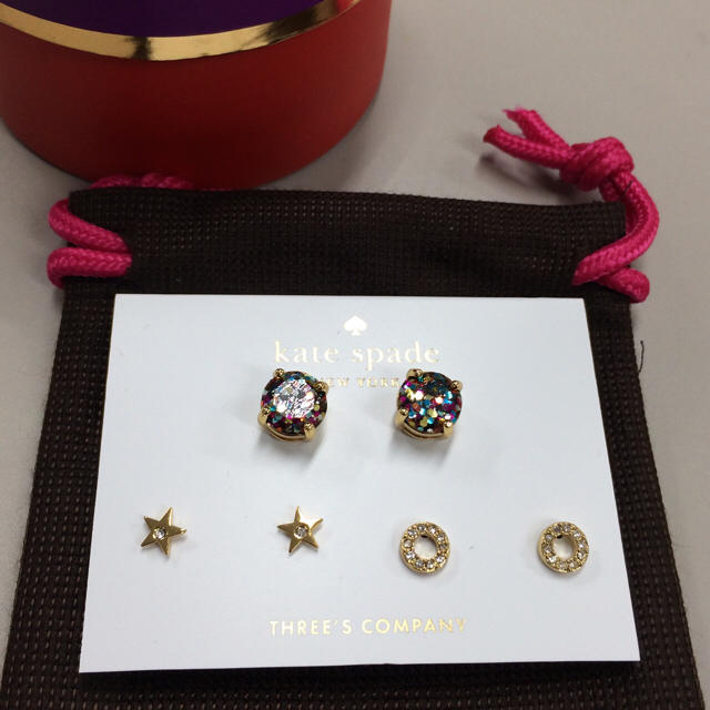 kate spade new york(ケイトスペードニューヨーク)の♡ケイトスペード ピアス セット 新品♡ レディースのアクセサリー(ピアス)の商品写真