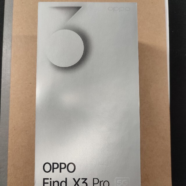 値下げ交渉可　oppo find x3 pro グロスブラック　シムフリー　新品