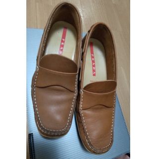 プラダ ローファー/革靴(レディース)(ブラウン/茶色系)の通販 41点 即納可 PRADA 良品 レザー 茶色 ブラウン チョコ パンプス 革靴 ローファー ローファー/革靴