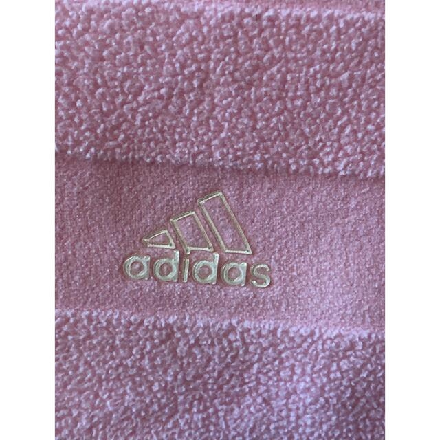 adidas(アディダス)のadidas フリース　ポンチョ型　ピンク　160cm    キッズ/ベビー/マタニティのキッズ服女の子用(90cm~)(ジャケット/上着)の商品写真