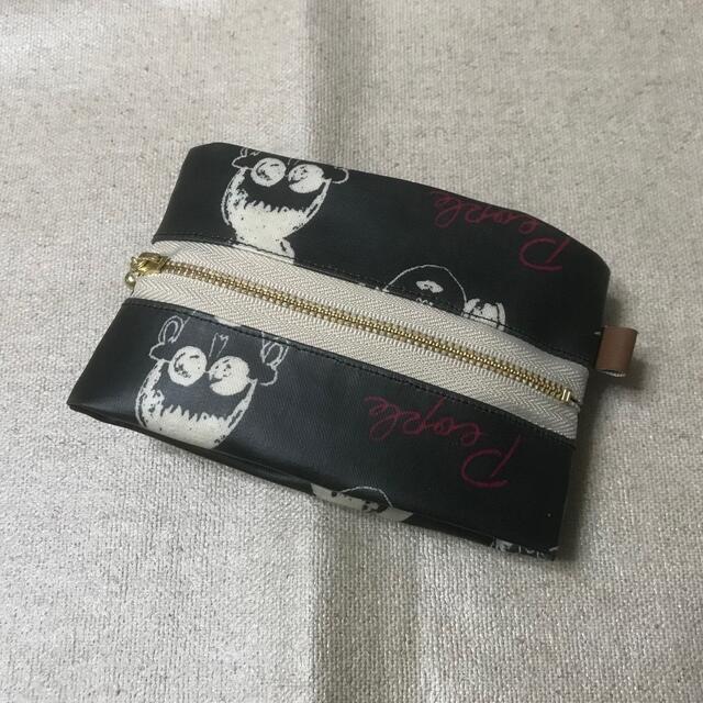 絶品】 12ミニウェットティッシュポーチ*ファニーフェイス黒*携帯用 絶品】 12ミニウェットティッシュポーチ*ファニーフェイス黒*携帯用