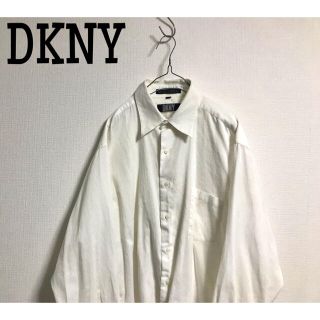 ダナキャランニューヨーク(DKNY)の古着 DKNY ダナキャラン　 オーバーサイズ ビッグシャツ ユニセックス(シャツ)