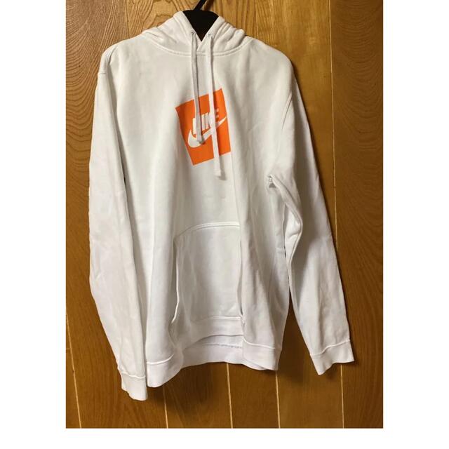 希少】90s NIKE ワッペン 胸ロゴ ジップパーカー オレンジ 希少】90s NIKE ワッペン 胸ロゴ ジップパーカー オレンジ