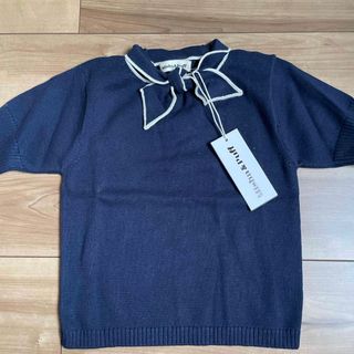 ミーシャアンドパフ(Misha & Puff)の専用　misha and puff Elsa Sweater ネイビー　6-7y(ニット)