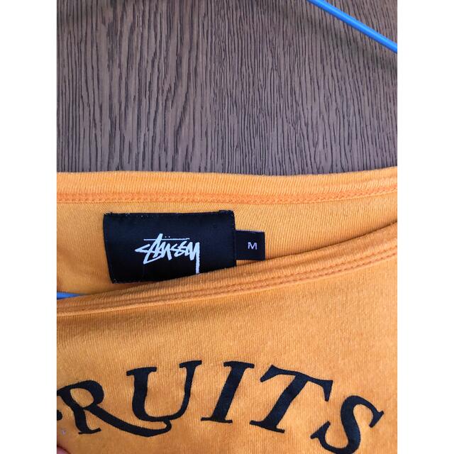 STUSSY(ステューシー)のstussy ロンT kingstone fruitoftheloom 美品 レディースのトップス(Tシャツ(長袖/七分))の商品写真