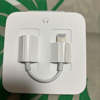 アイフォーン(iPhone)のiphone 純正　アダプタ　未使用(変圧器/アダプター)