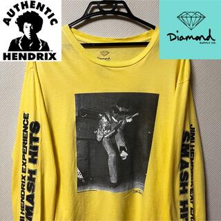 Authentic Hendlix × Diamond Supply l/s T(Tシャツ/カットソー(七分/長袖))